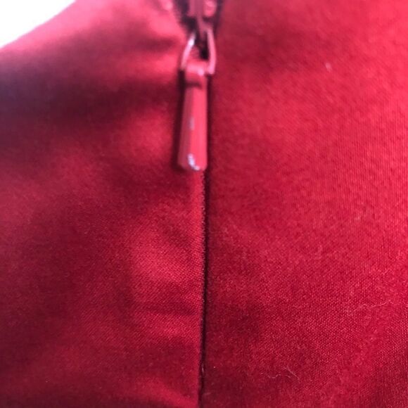 NWT French Connection Red One Shoulder Dress - Picture 4 of 4